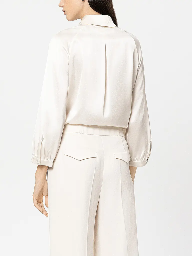 LUISA CERANO | Blouse en soie | Crème