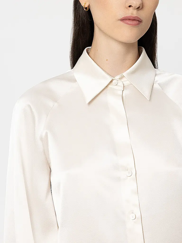 LUISA CERANO | Blouse en soie | Crème