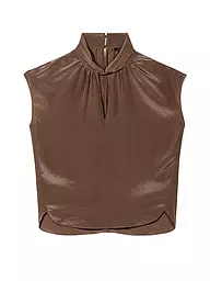 LUISA CERANO | Bluse  | Marron