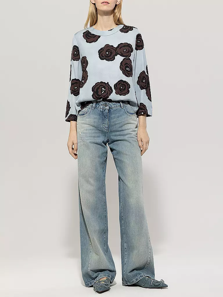 LUISA CERANO | Bluse | Bleu clair