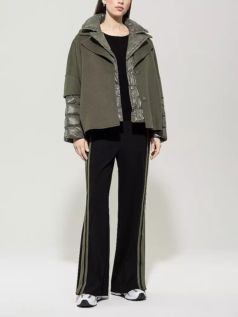 LUISA CERANO | Cape - Poncho | Olive