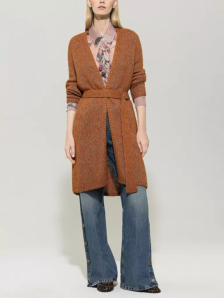 LUISA CERANO | Cardigan | hellbraun