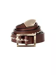LUISA CERANO | Ceinture en cuir | Marron