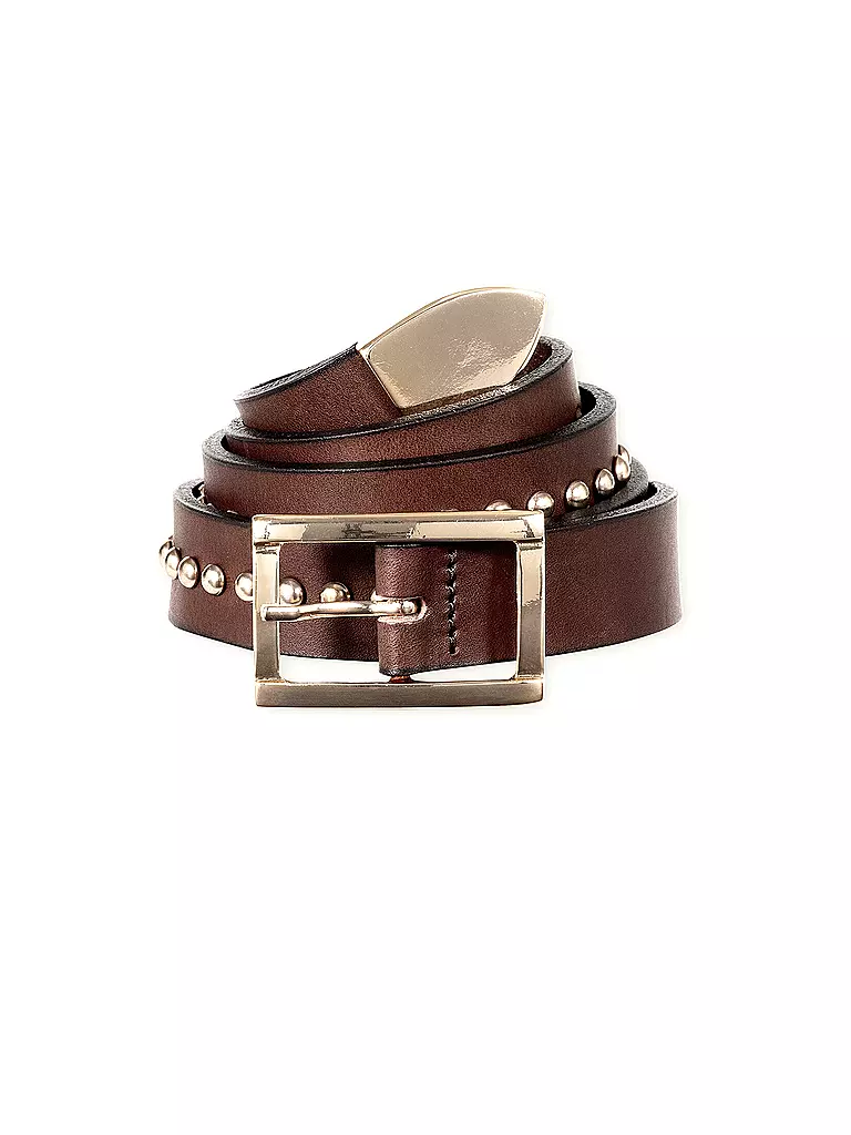 LUISA CERANO | Ceinture en cuir | Marron