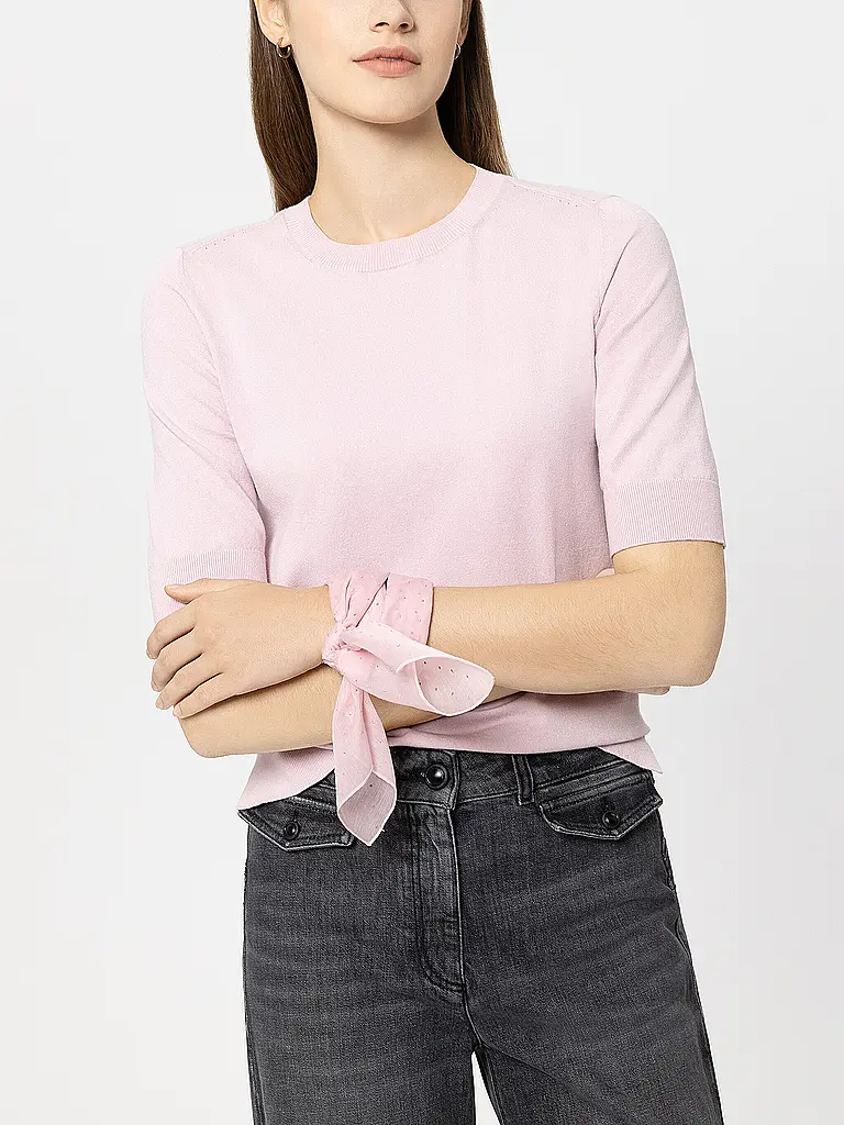 LUISA CERANO | Foulard en soie | Rose