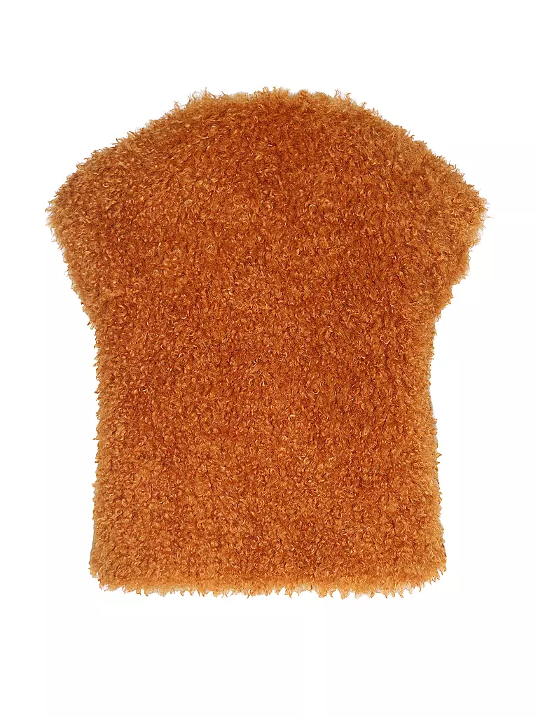 LUISA CERANO | Gilet aspect fourrure | 