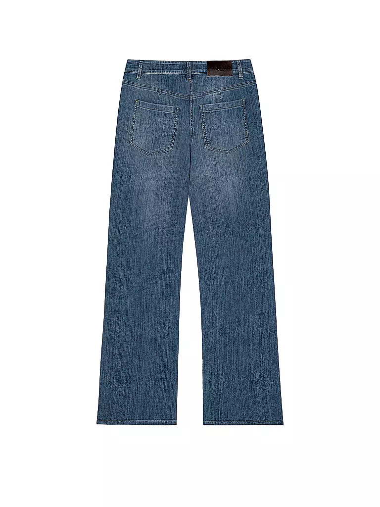 LUISA CERANO | Hose Wide Leg | Bleu