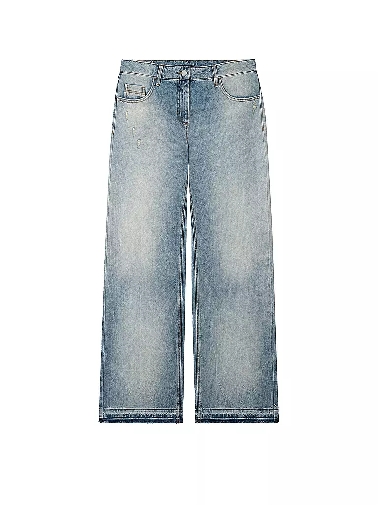LUISA CERANO | Jean Jambe Large | Bleu