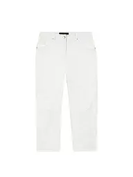 LUISA CERANO | Jeans 7/8 Coupe Droite | Crème