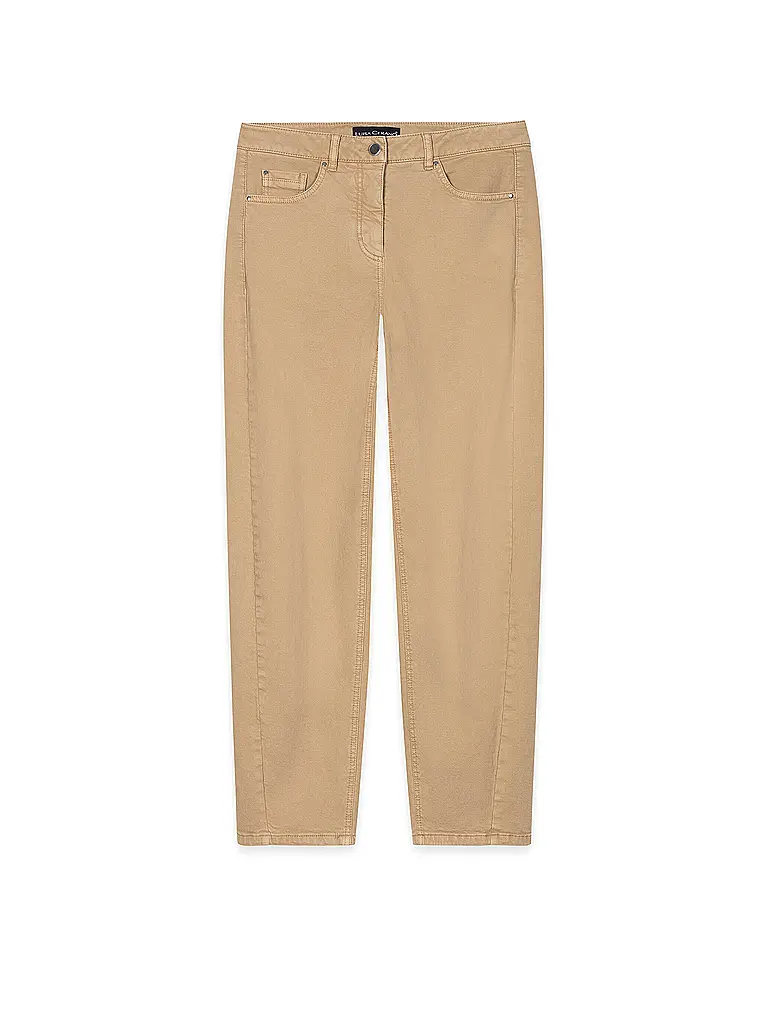LUISA CERANO | Jeans Balloon Fit | Camel