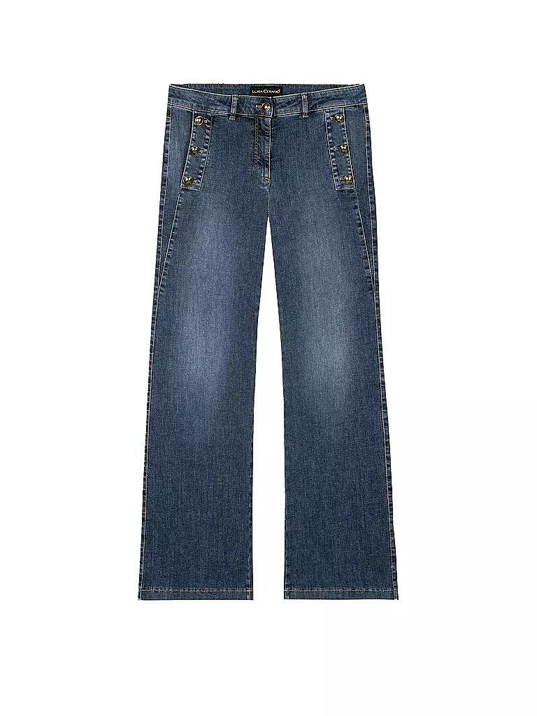 LUISA CERANO | Jeans Coupe Évasée | blau