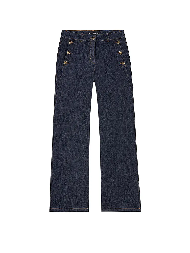 LUISA CERANO | Jeans Coupe Évasée | Bleu