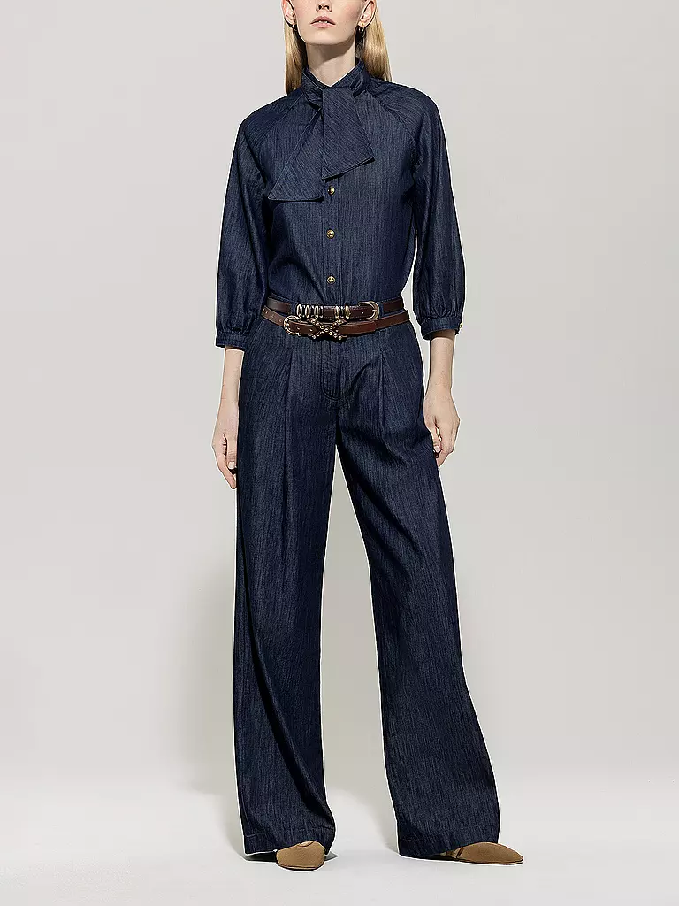 LUISA CERANO | Jeans Coupe Évasée | Bleu