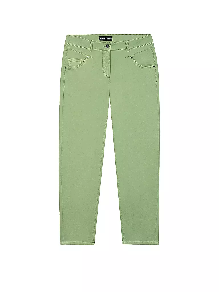 LUISA CERANO | Jeans Coupe Droite 7/8 | grün