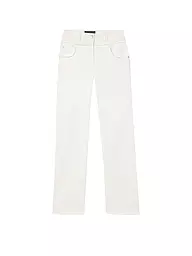 LUISA CERANO | Jeans coupe droite | Crème