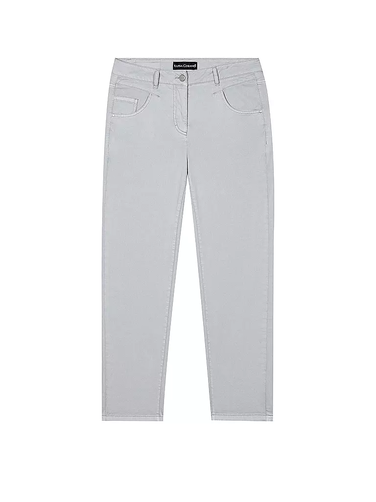 LUISA CERANO | Jeans coupe droite | grau