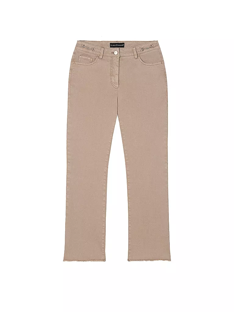 LUISA CERANO | Jeans Flared Fit | Marron