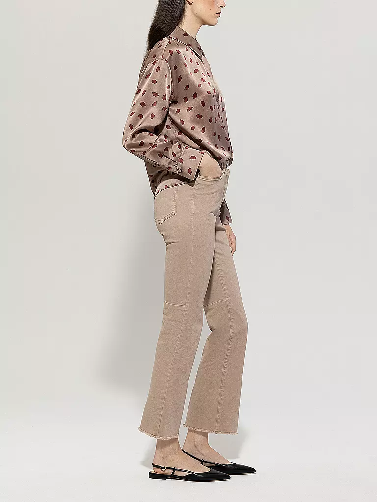 LUISA CERANO | Jeans Flared Fit | Marron