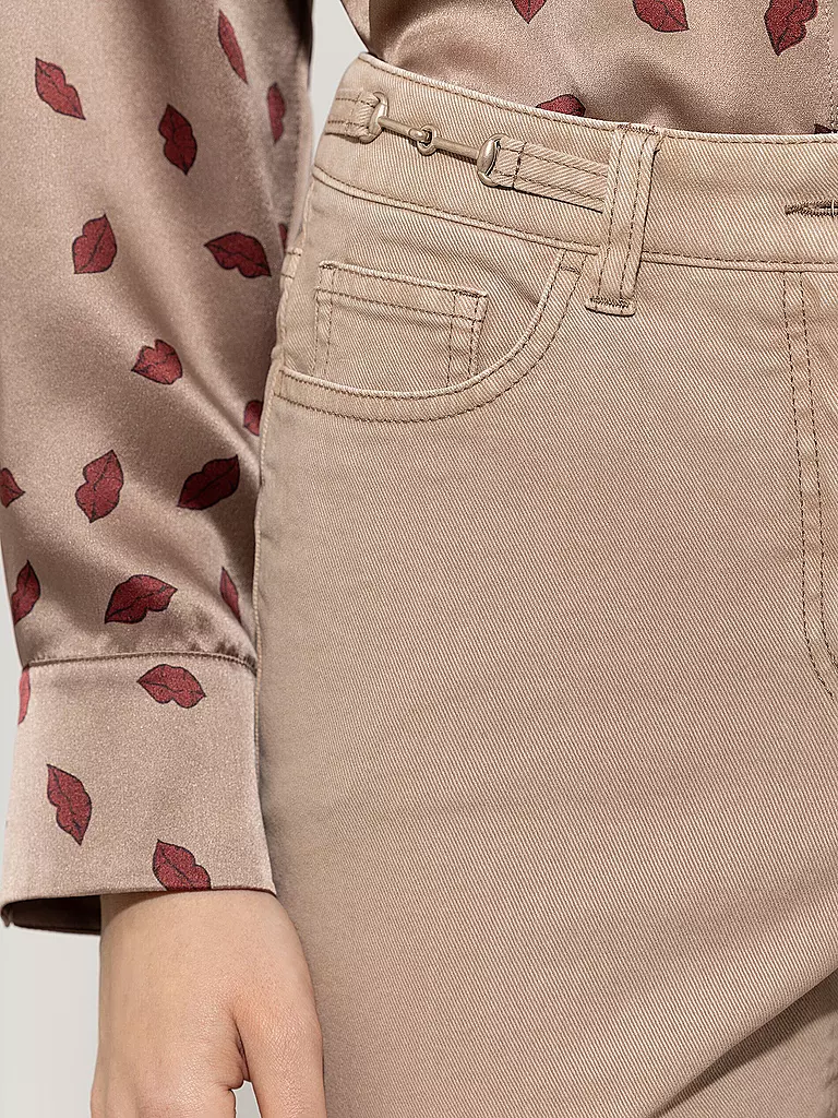 LUISA CERANO | Jeans Flared Fit | Marron