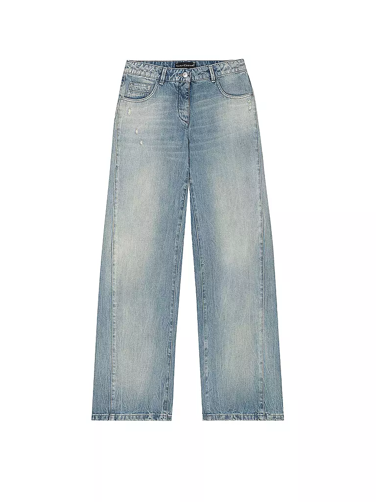 LUISA CERANO | Jeans Wide Leg | Bleu