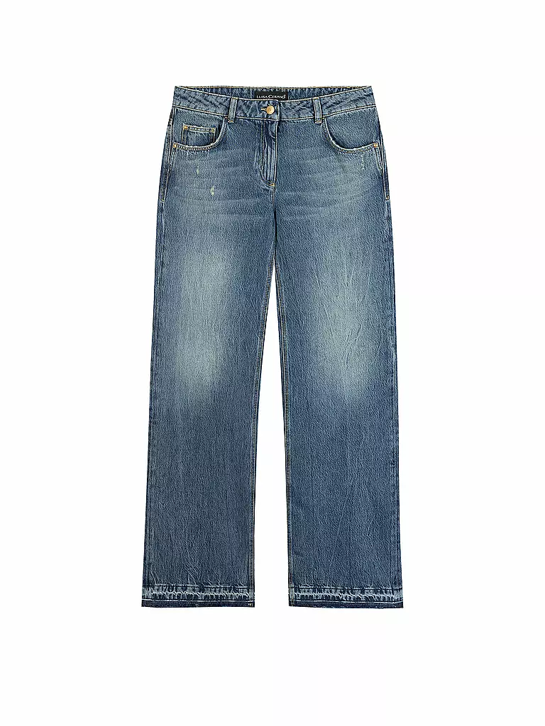 LUISA CERANO | Jeans Wide Leg | blau