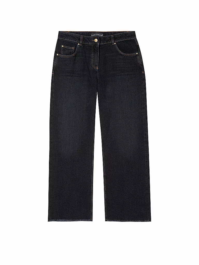 LUISA CERANO | Jeans Wide Leg | schwarz