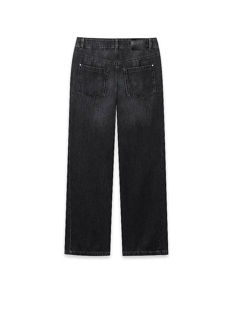 LUISA CERANO | Jeans Wide Leg | Noir