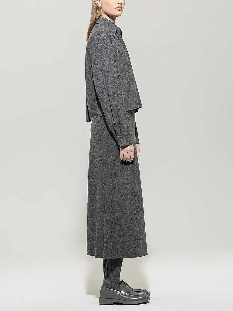 LUISA CERANO | Jupe midi | grau