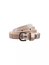 LUISA CERANO | Ledergürtel  | Beige
