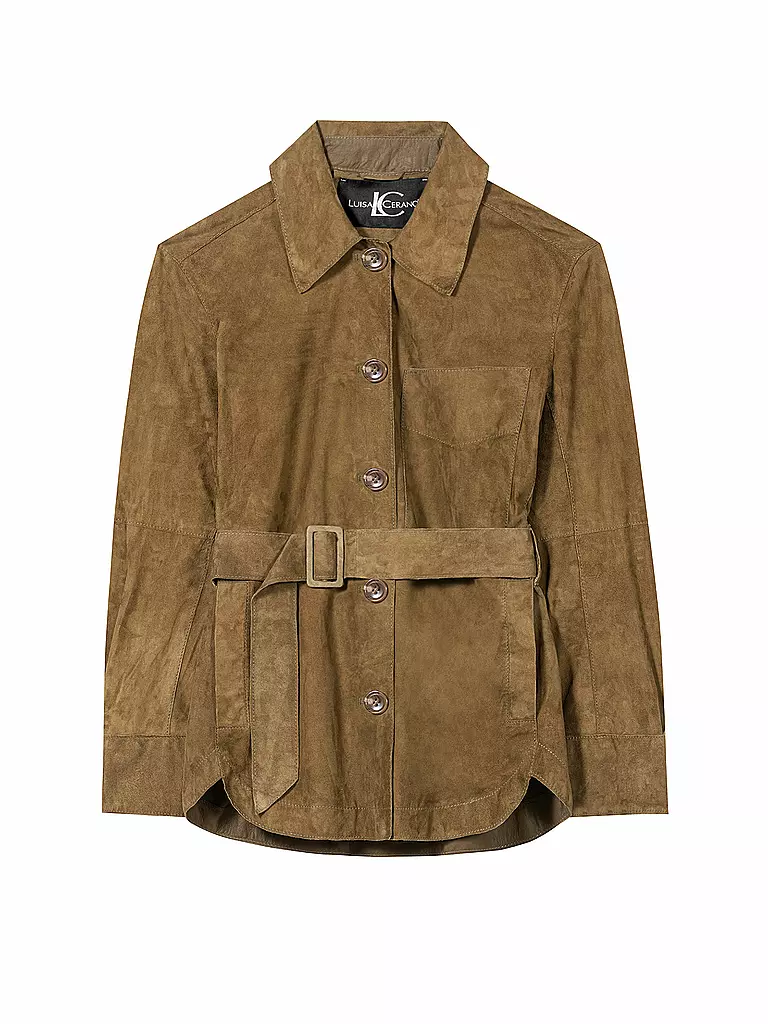 LUISA CERANO | Lederjacke | Marron