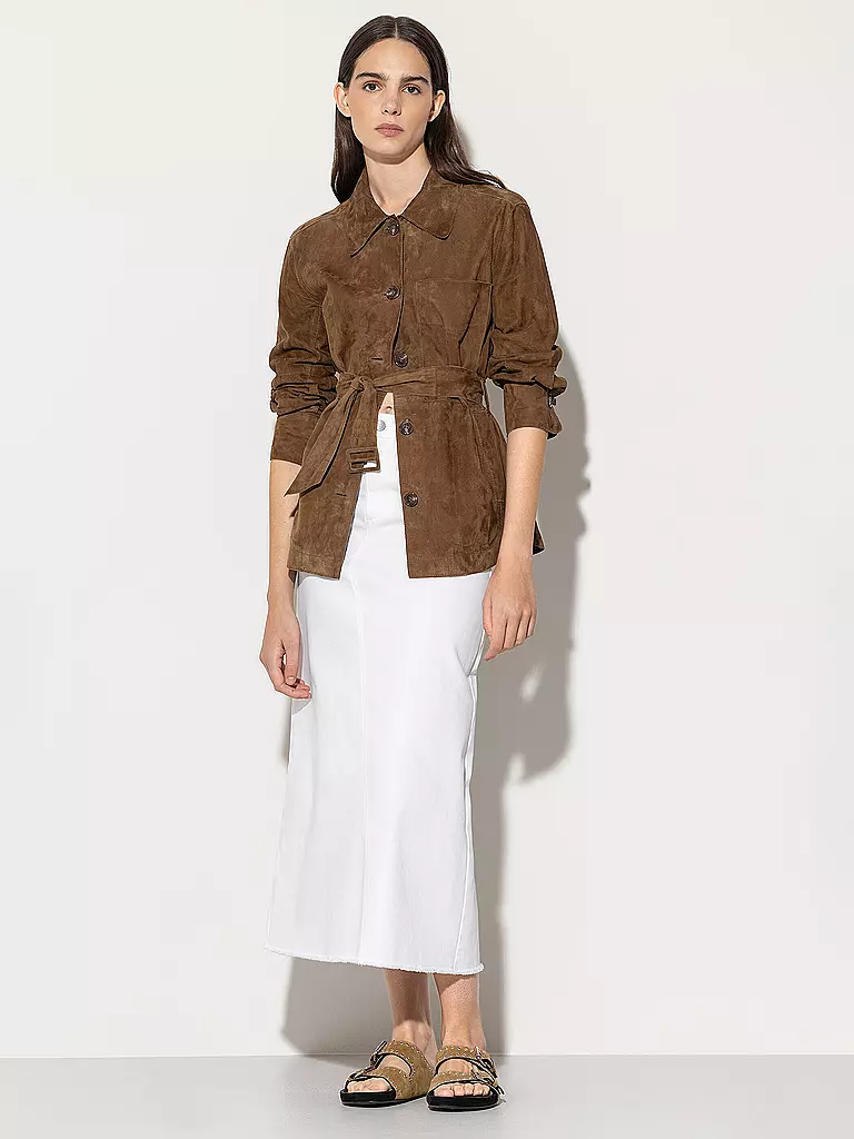 LUISA CERANO | Lederjacke | Marron