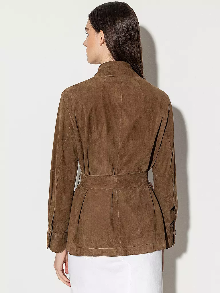 LUISA CERANO | Lederjacke | Marron