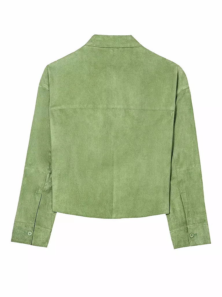 LUISA CERANO | Lederjacke | Vert clair