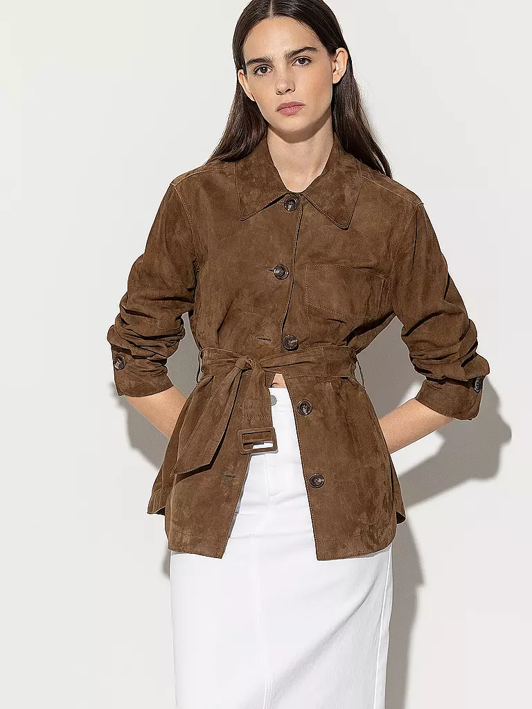 LUISA CERANO | Lederjacke | Marron