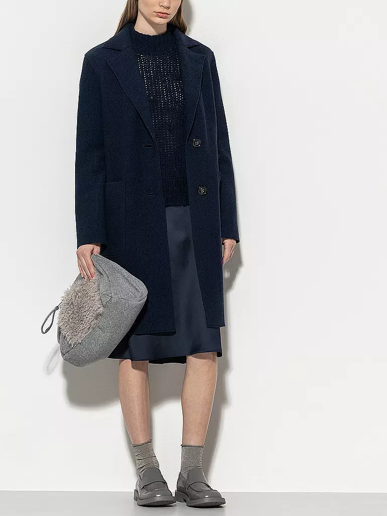 LUISA CERANO | Manteau en laine | Bleu