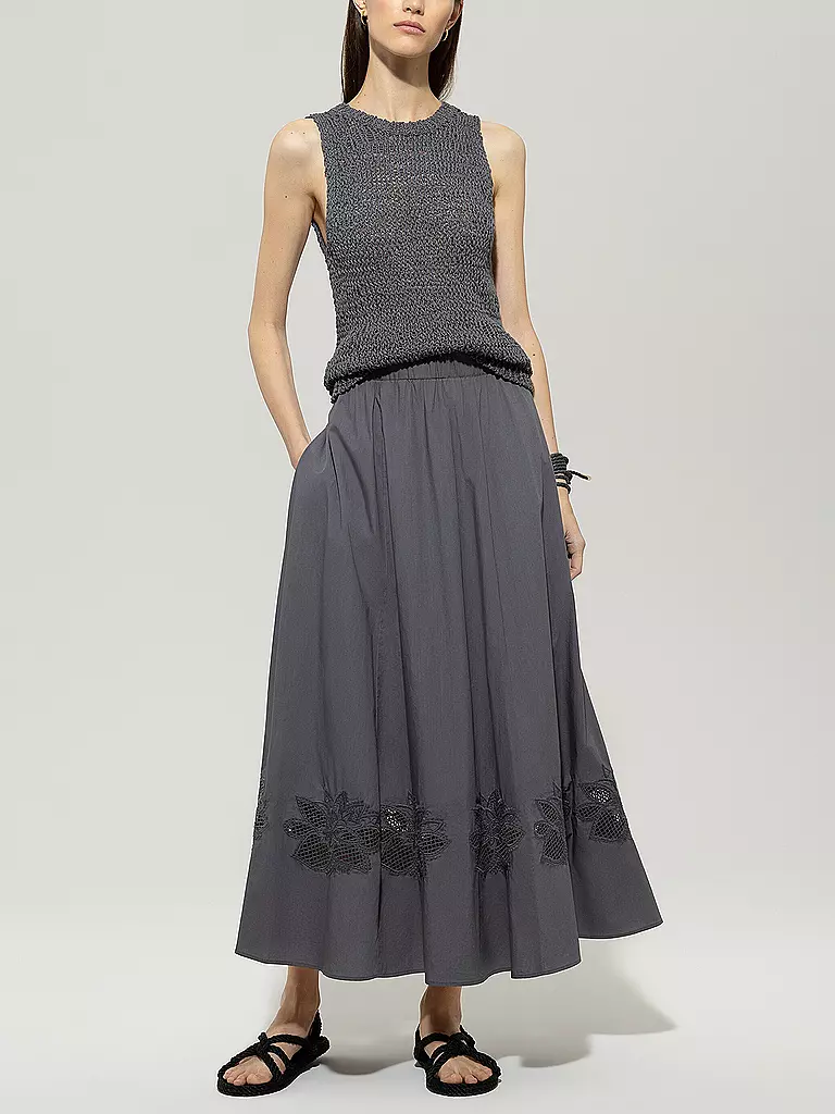 LUISA CERANO | Midi-jupe | grau