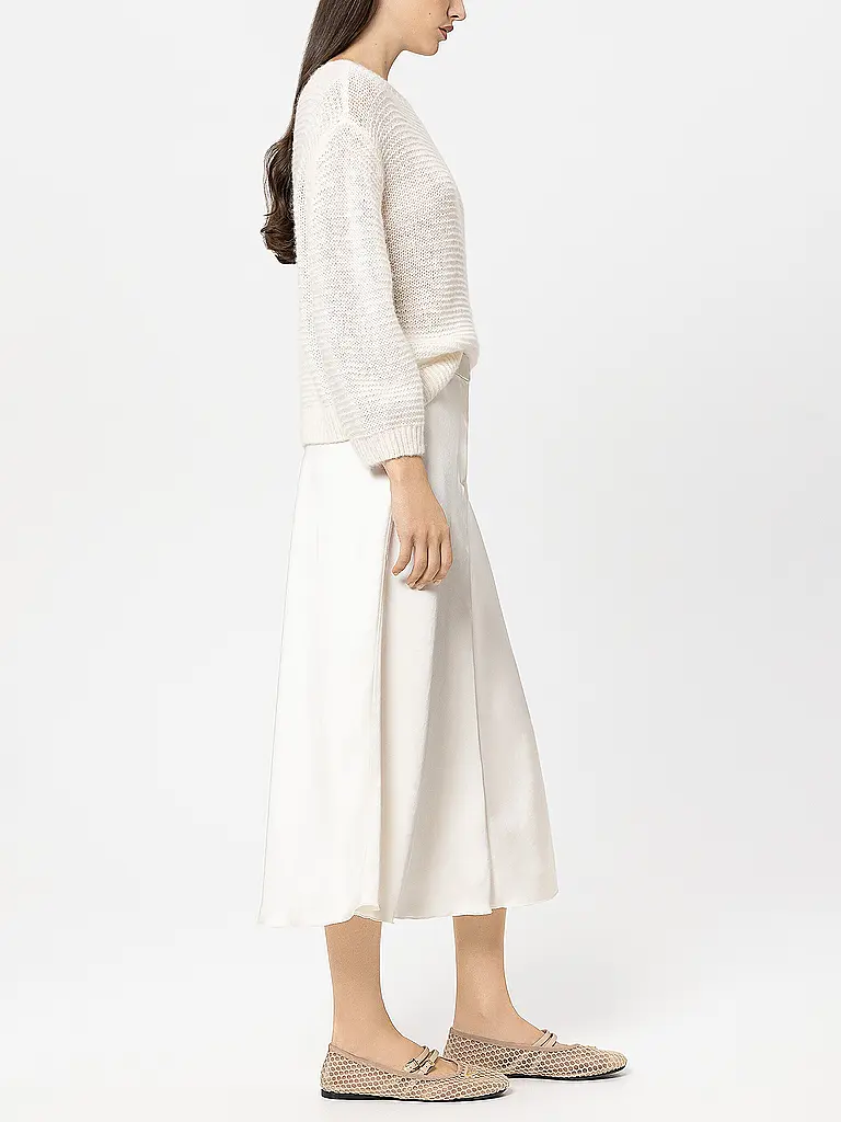 LUISA CERANO | Nom du produit: Jupe midi
Marque: LUISA CERANO
Couleur: crème
Catégories: Mode,Femme

Matériel: Polyester / Polyamide,Satin
Motif: Uni
Style: Pure | Crème