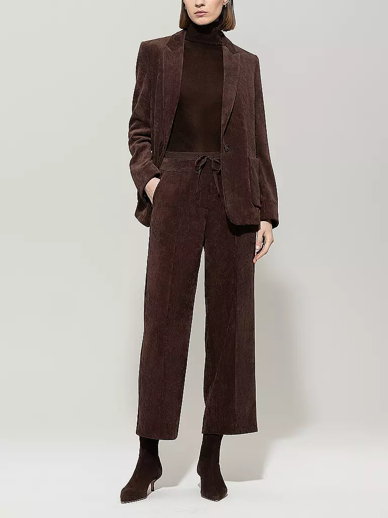 LUISA CERANO | Pantalon business 7/8 | Marron