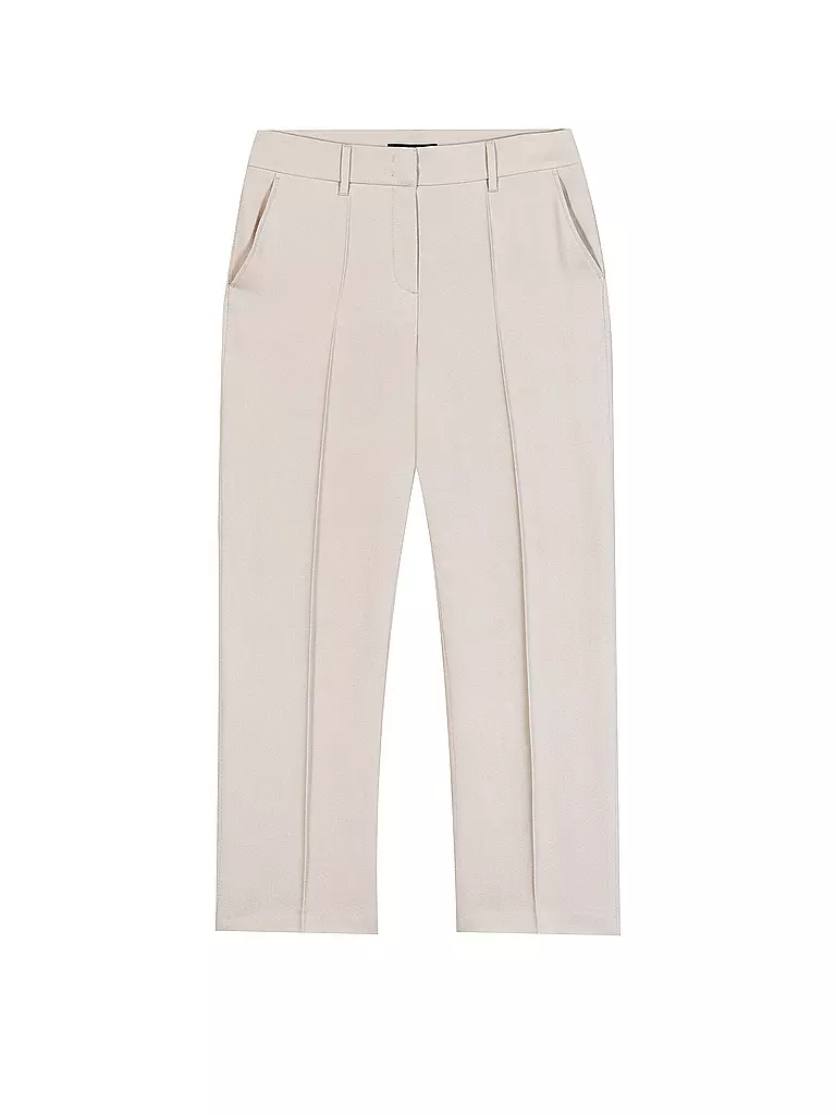 LUISA CERANO | Pantalon de tailleur 7/8 | Crème