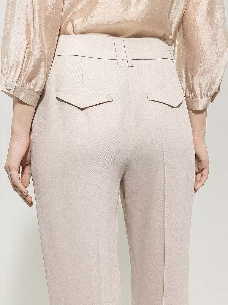 LUISA CERANO | Pantalon de tailleur 7/8 | Crème