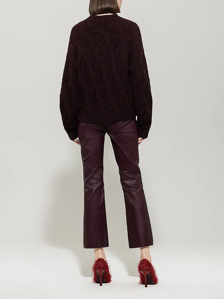 LUISA CERANO | Pantalon en cuir | 