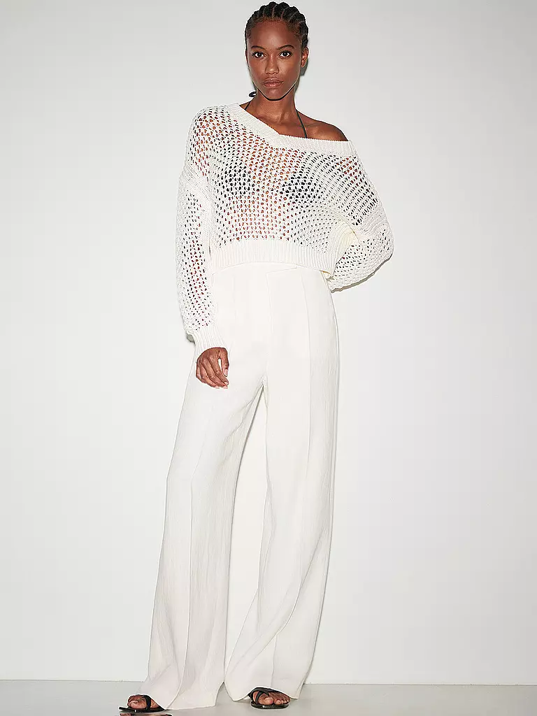 LUISA CERANO | Pantalon Marlene | weiss