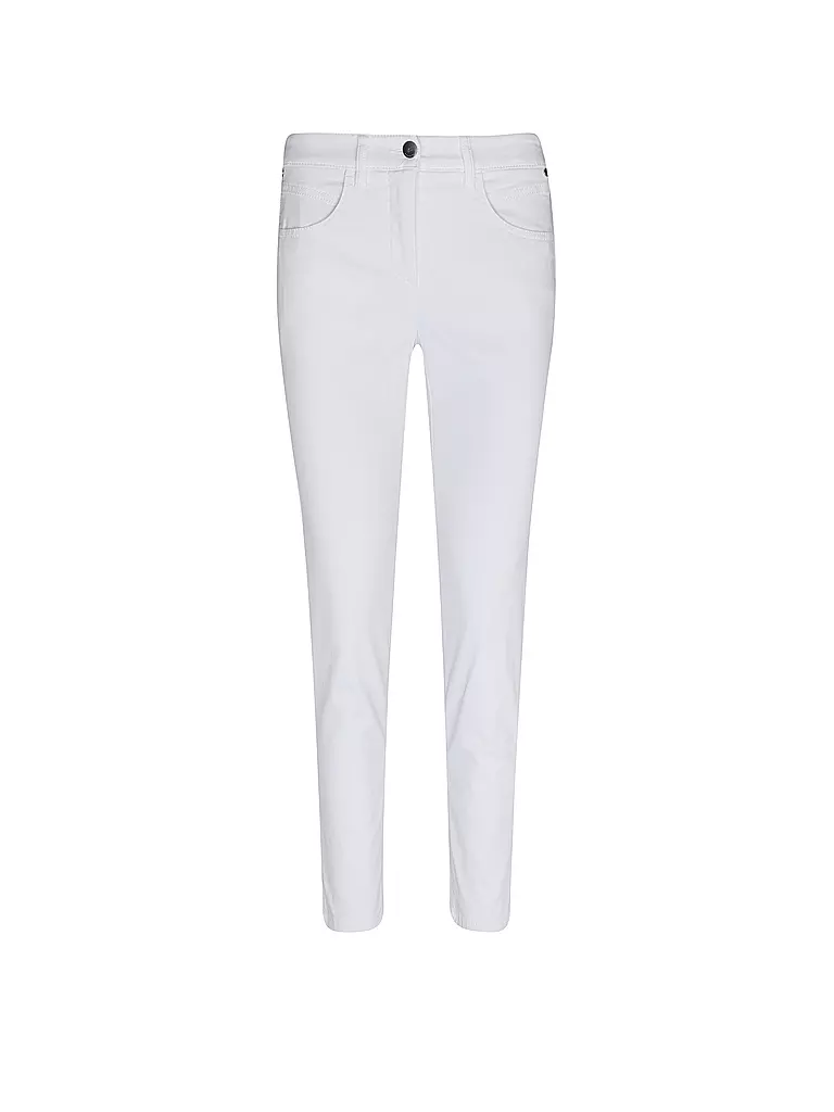 LUISA CERANO | Pantalon Skinny Fit 7/8 | weiss