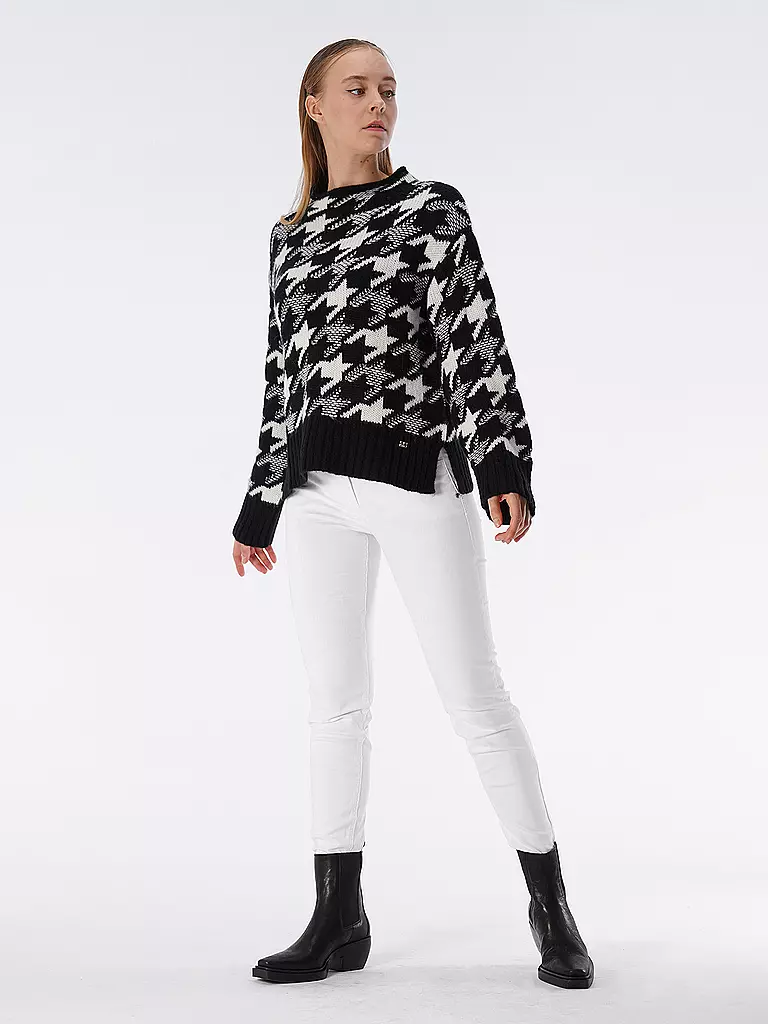 LUISA CERANO | Pantalon Skinny Fit 7/8 | weiss
