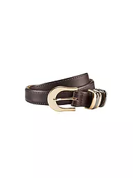 LUISA CERANO | Produktname: Ceinture en cuir | Marron
