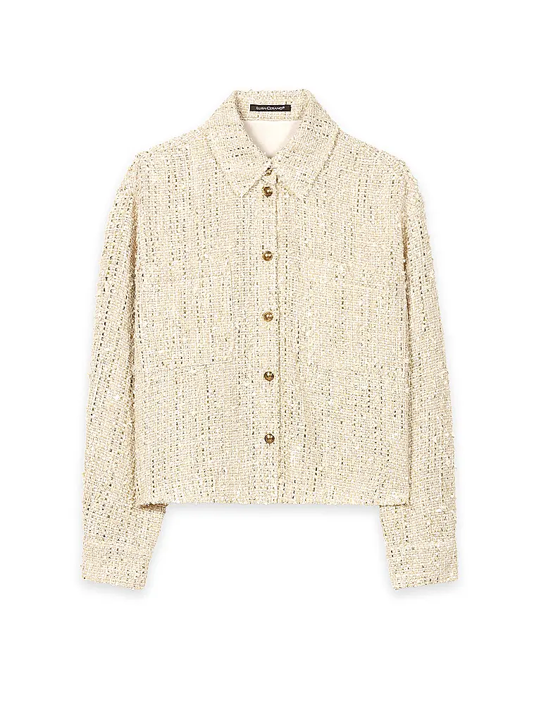 LUISA CERANO | Produktname: Overshirt | Beige
