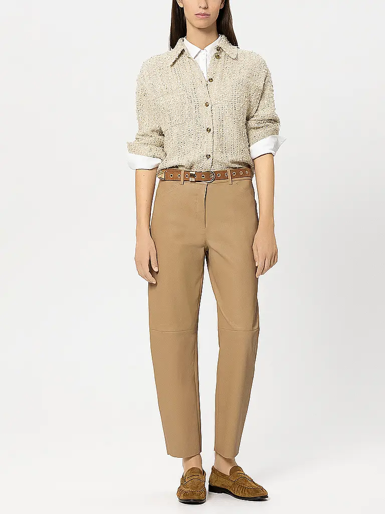 LUISA CERANO | Produktname: Overshirt | Beige
