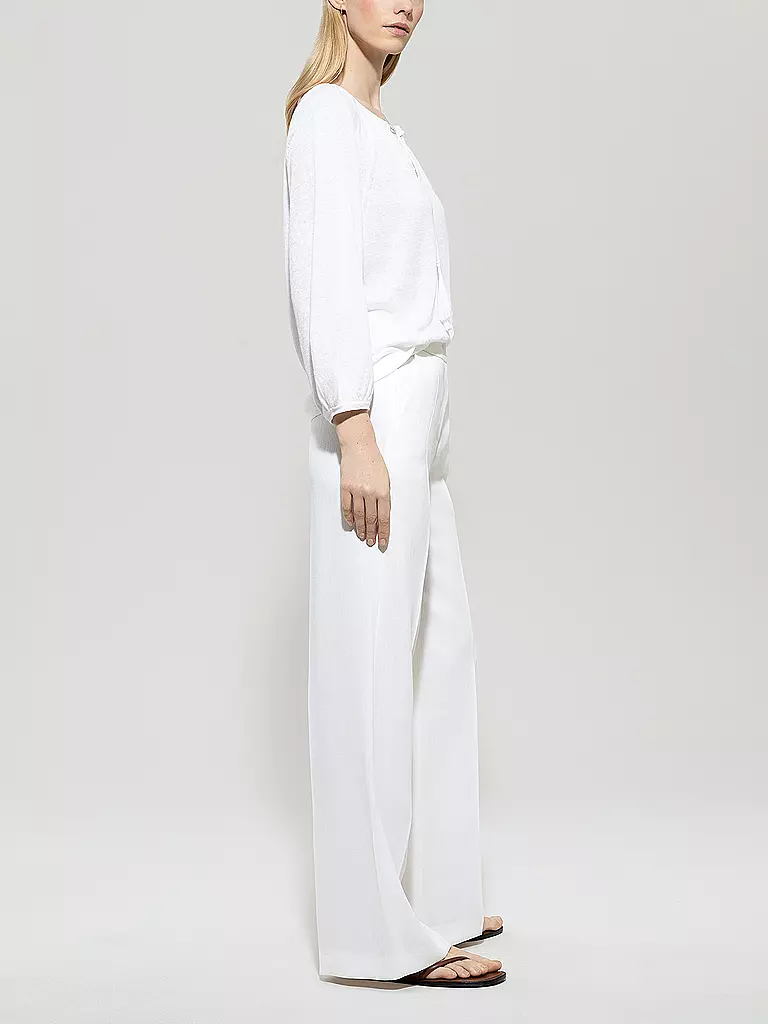 LUISA CERANO | Produktname: Pantalon business
Marke: LUISA CERANO
Farbe: weiss
Kategorien: Mode,Damen

Material: Leinen,Viskose
Musterung: Unifarben
Länge (Hosen/Jeans): Normale Länge
Stil: Pure
Bundhöhe: Mid Waist
Details: Eingrifftaschen | Blanc