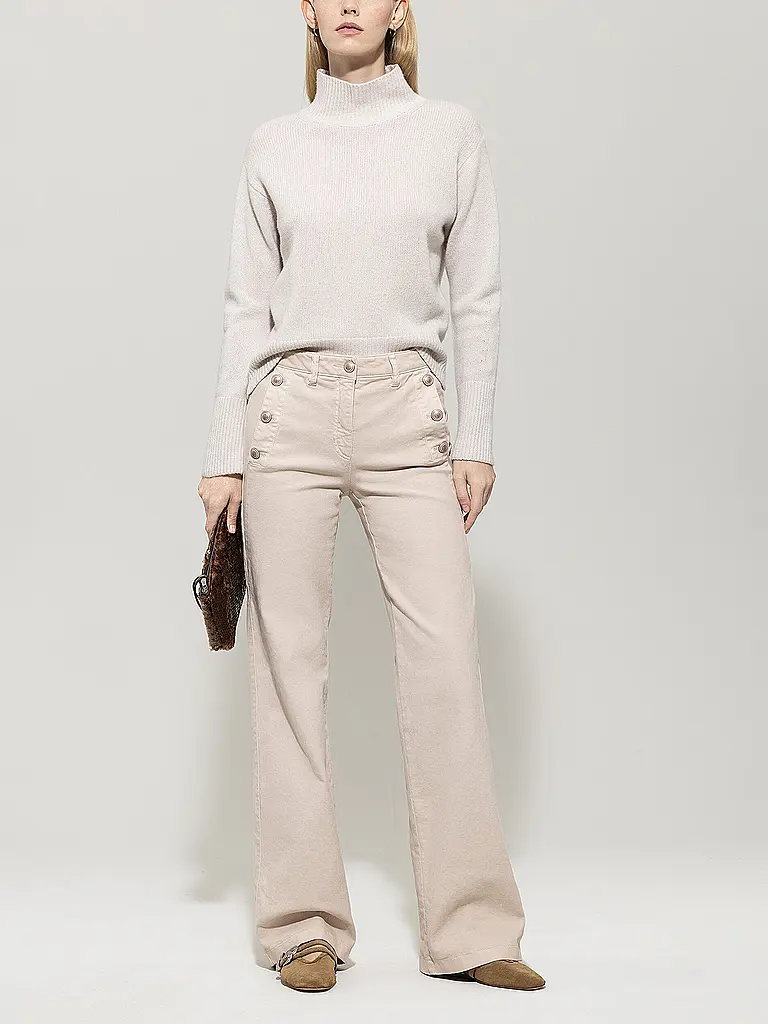 LUISA CERANO | Pull à col roulé | Crème