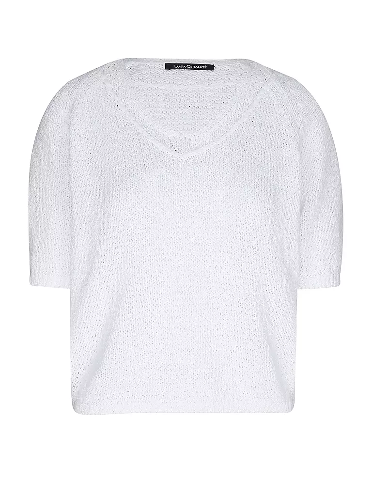 LUISA CERANO | Pull | weiss